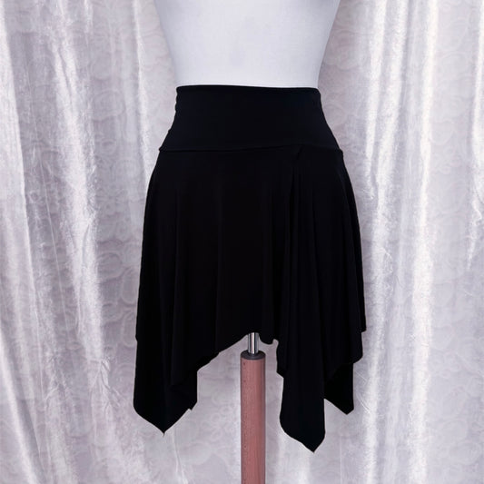 Witchy black asymmetrical skirt 🔮