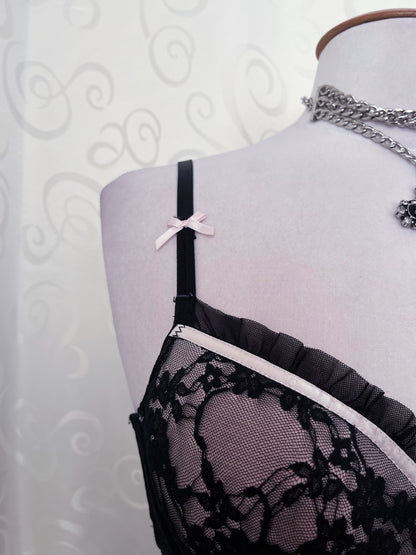 Dark coquette lilac & black nightgown 💜🌀