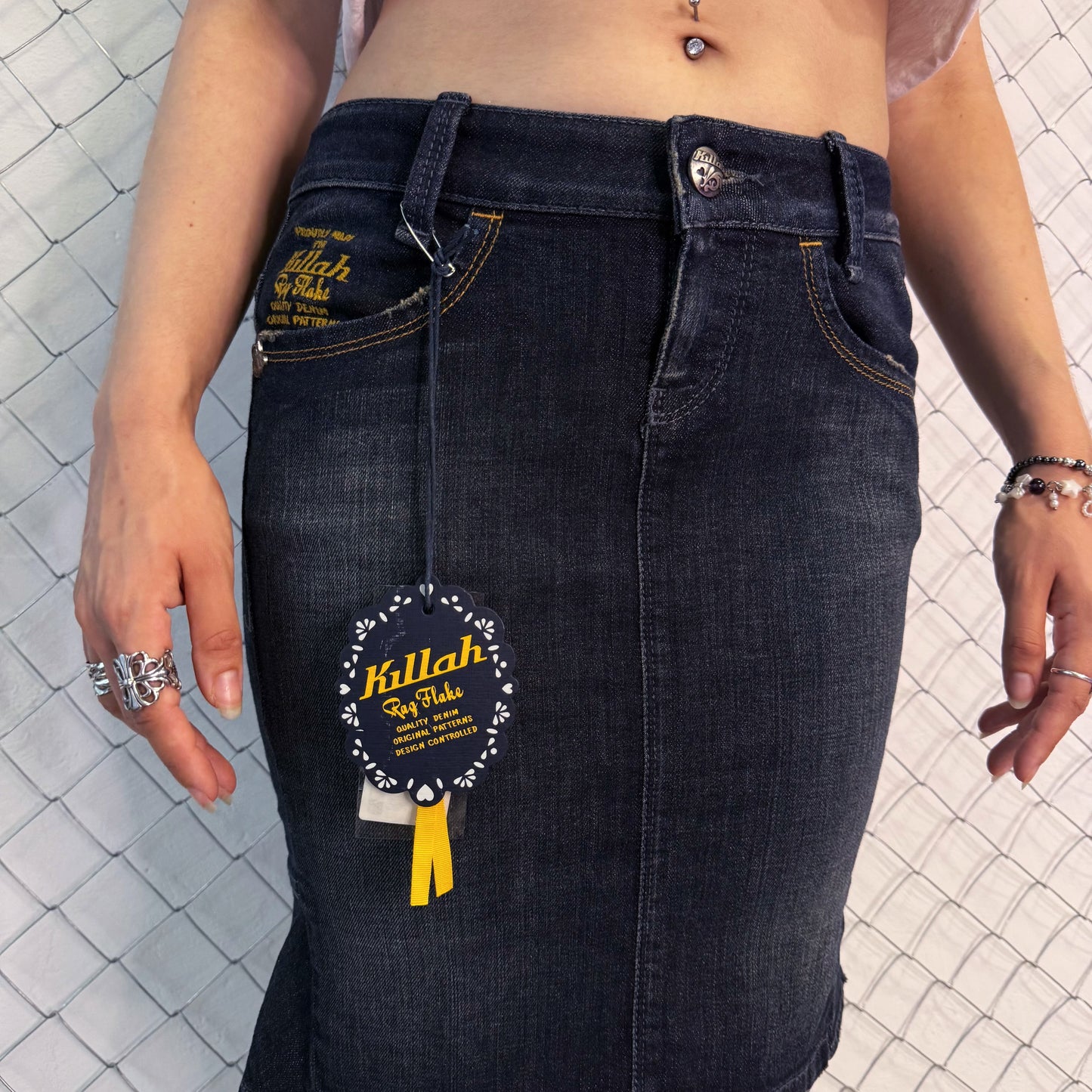 00’s deadstock Killah denim skirt 🎀🍓