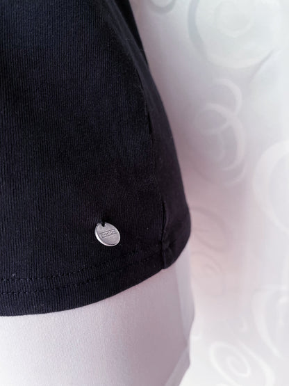 Street One gothic black shirt/cardigan 🦇