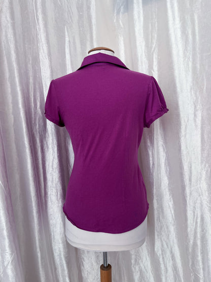 00’s Monsoon coquette pink top 🎀