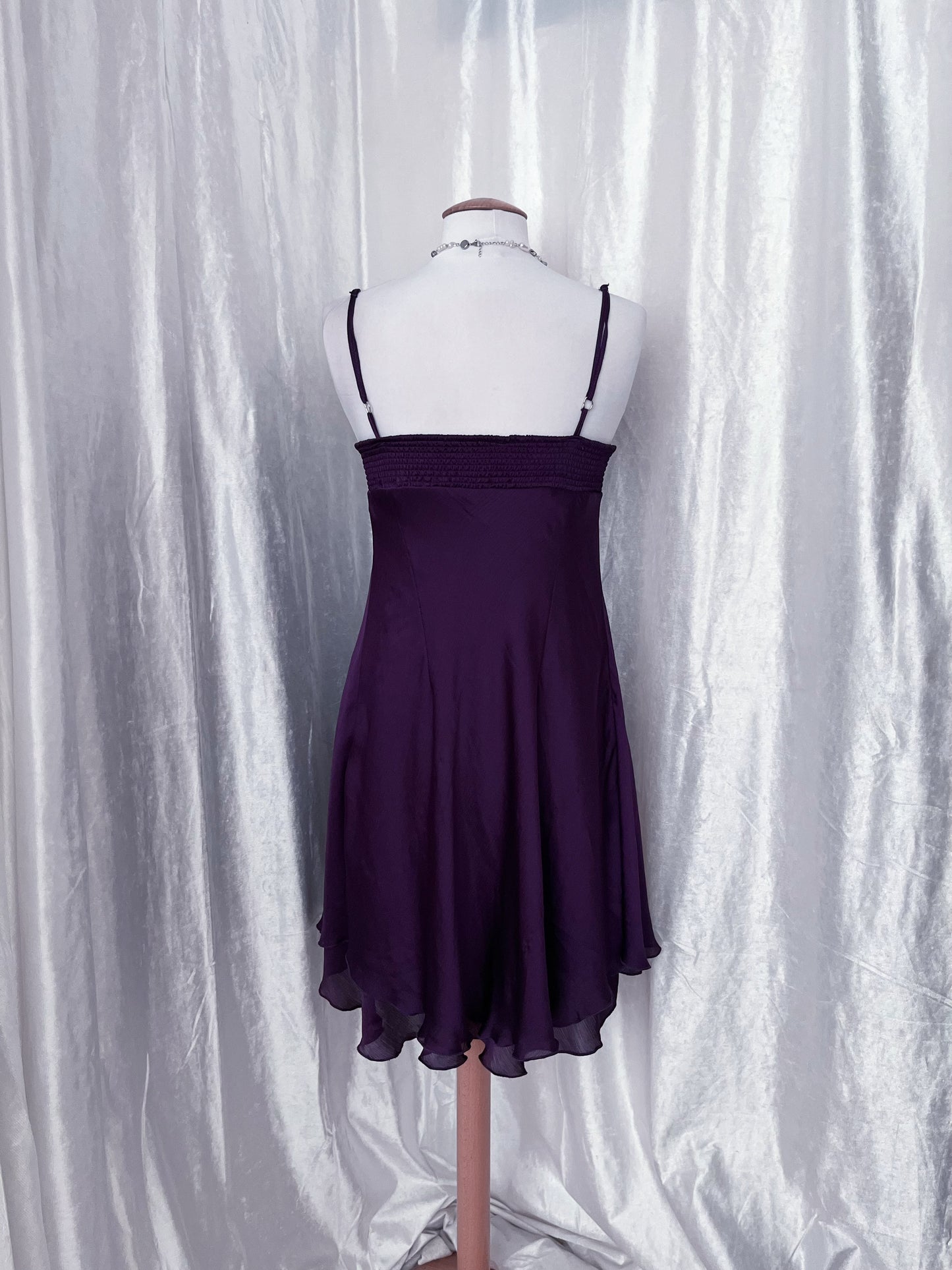00’s whimsy fairy purple double-layered dress 🧚🏻‍♀️💜
