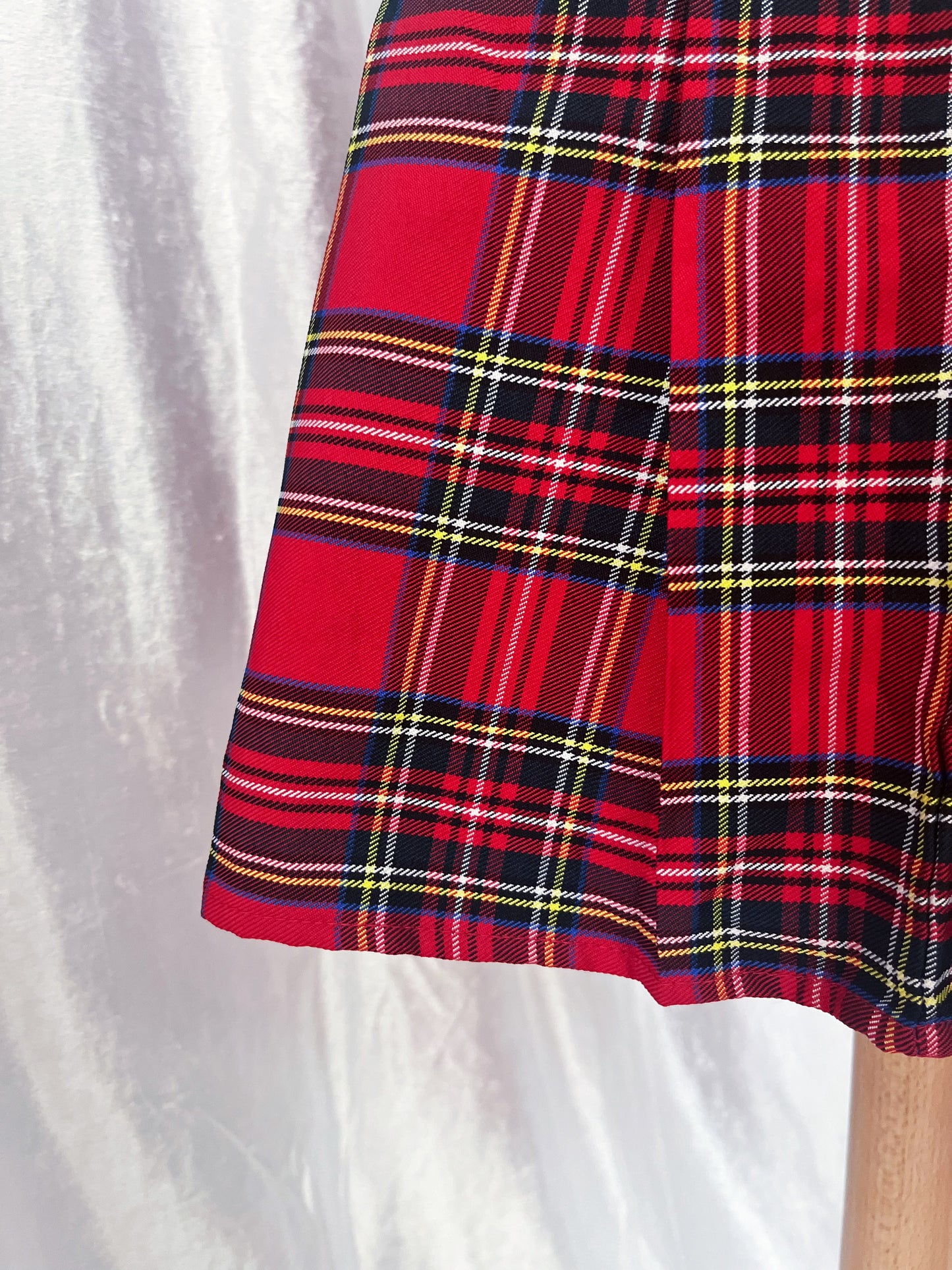Iconic plaid red skirt ❤️