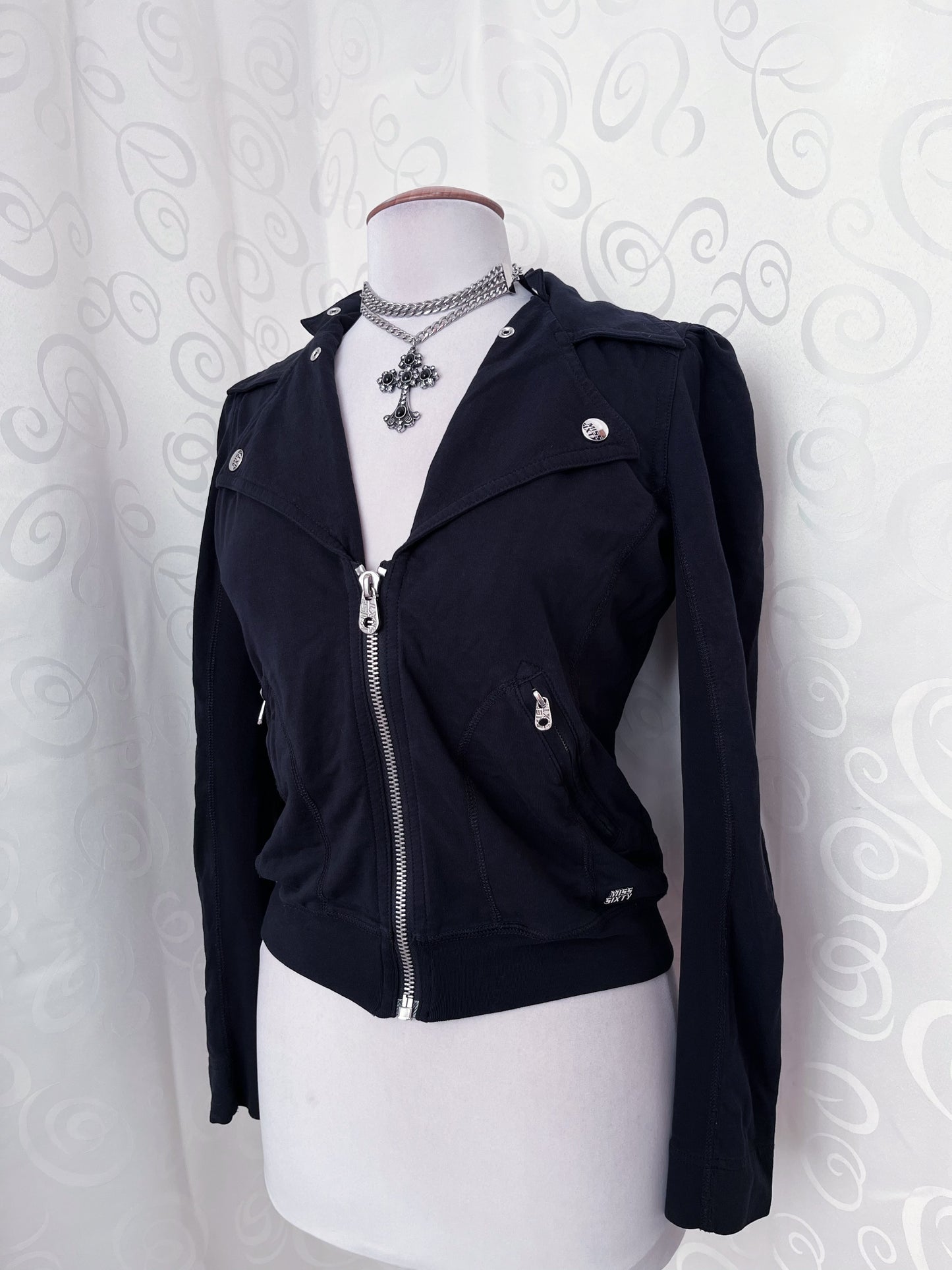 00’s Miss Sixty alt black jacket 🖤