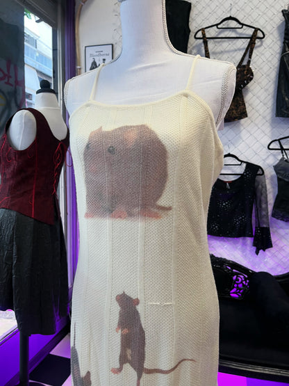 Rats REWORKED knit dress 🐀