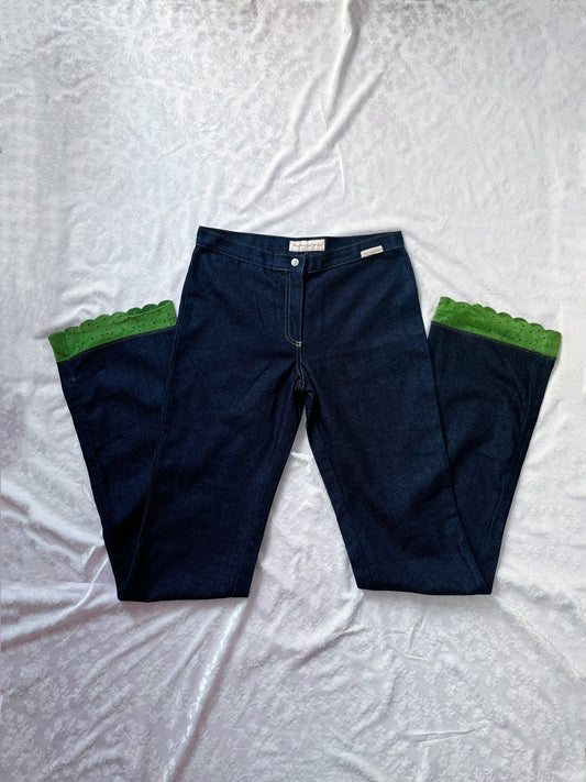 Iconic Fornarina denim flare jeans
