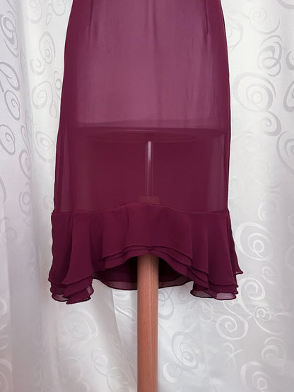 Whimsygoth Espirit mesh, burgundy nightgown 🍷