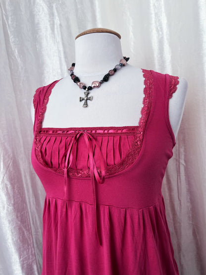 Princess coquette pink top 🎀