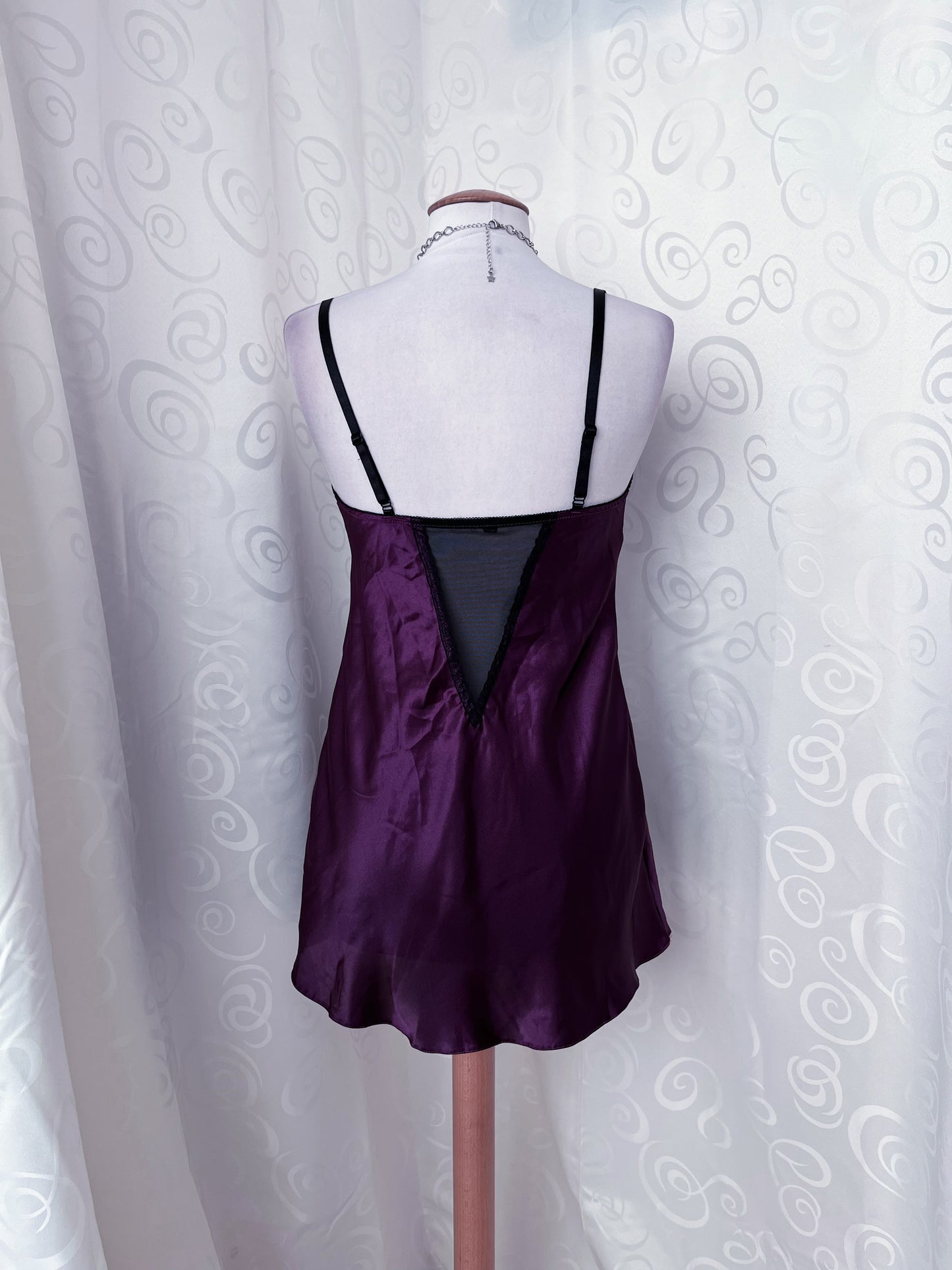 Whimsy dark purple lingerie nightgown 💜🗝