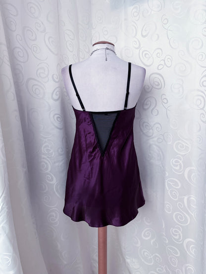 Whimsy dark purple lingerie nightgown 💜🗝