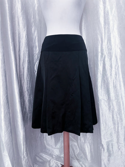 00’s Monsoon black midi skirt