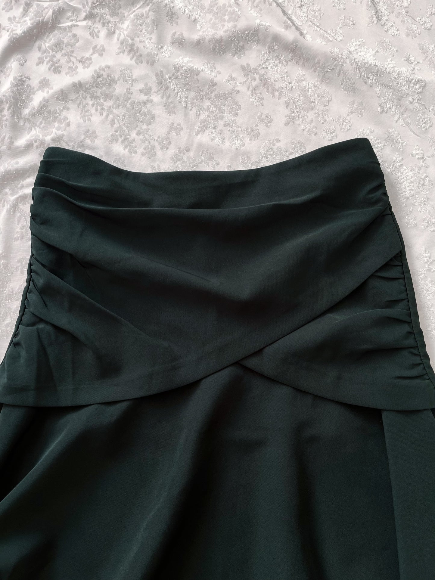 Dark green whimsy skirt