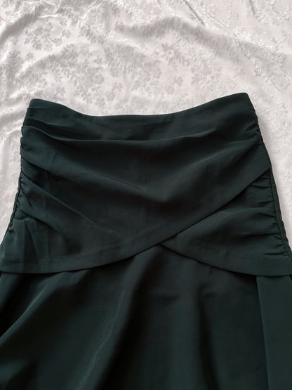 Dark green whimsy skirt