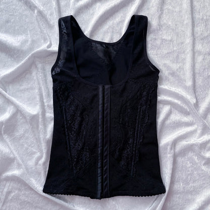 Alternative lace & mesh training corset 🕸️