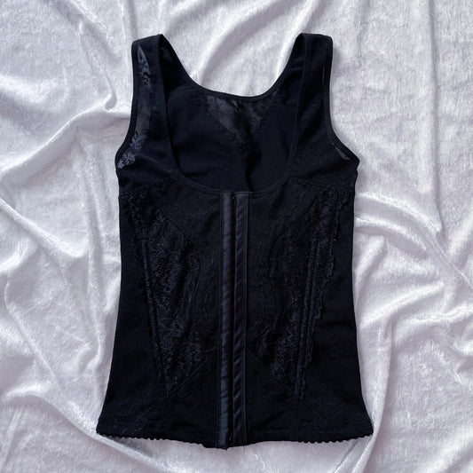 Alternative lace & mesh training corset 🕸️