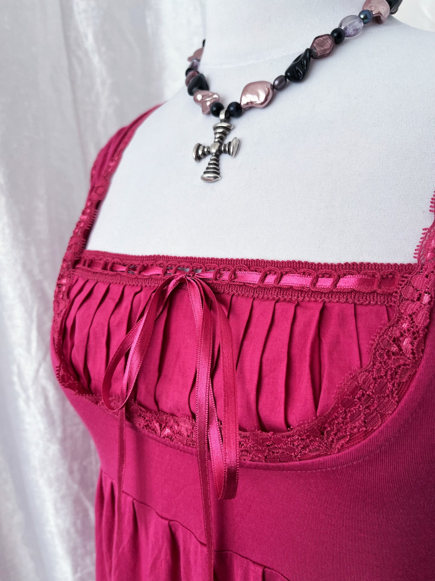 Princess coquette pink top 🎀