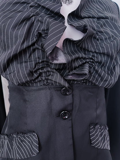 00’s Gothic light shirt/blazer 🖤