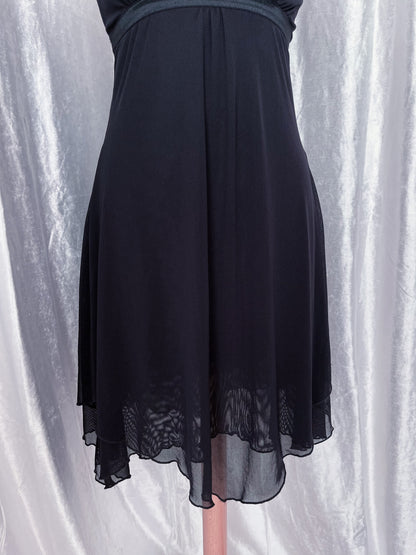 00’s dark fairy mesh dress 🖤🧚‍♀️