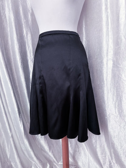 Orsay office black saten skirt ✨🦇