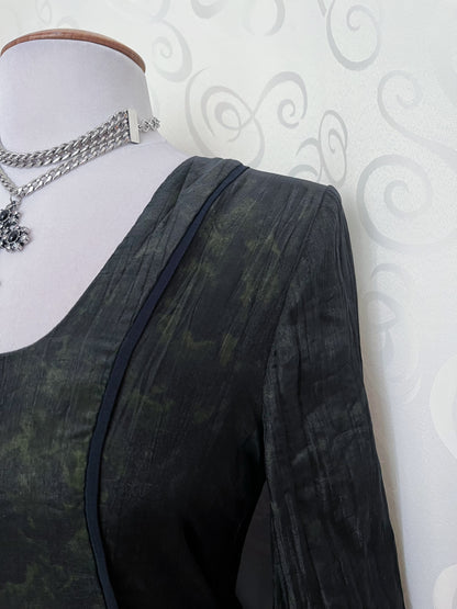 Medieval renaissance dark olive maxi dress 🫒🧚🏾🗡️
