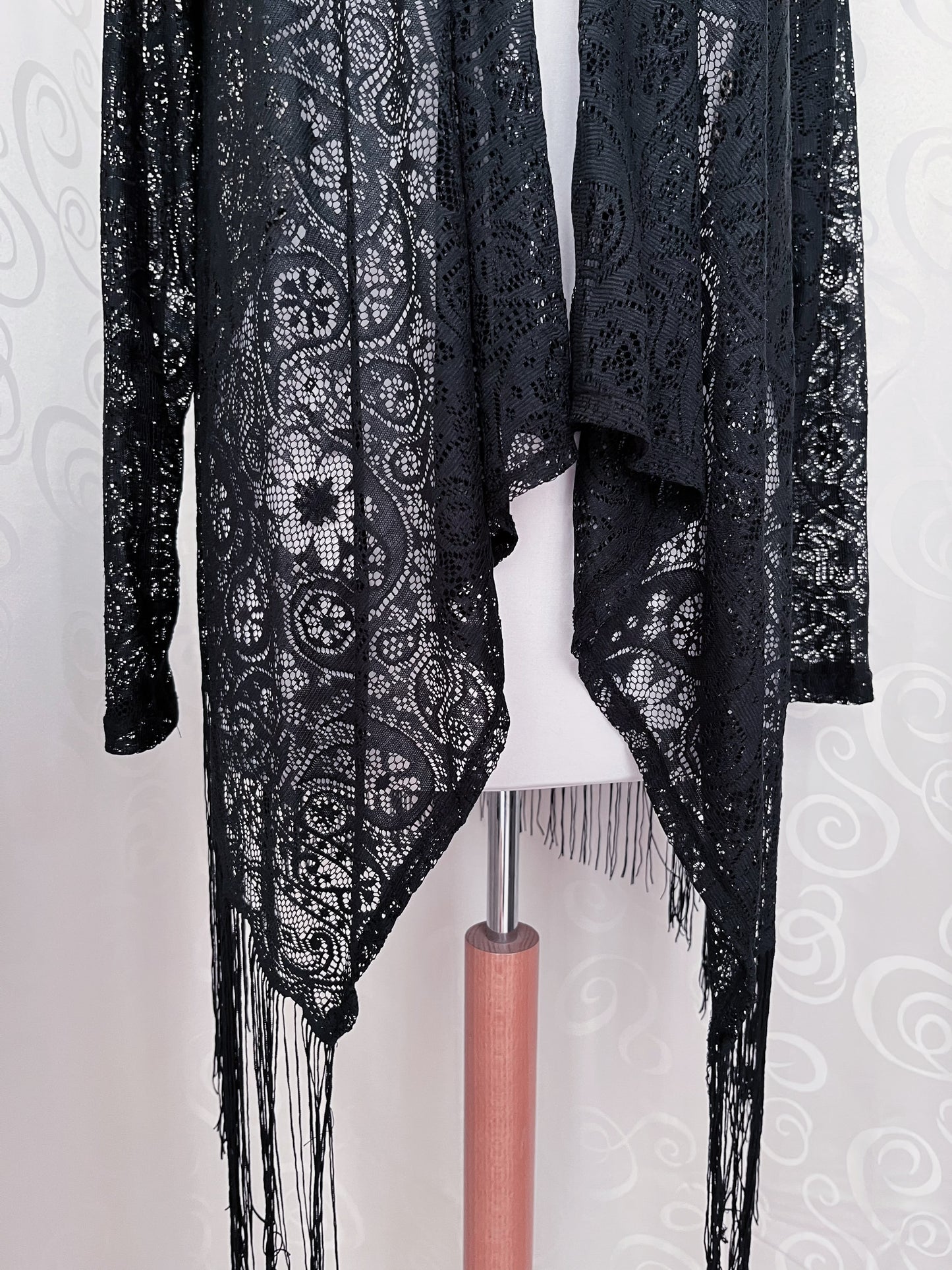 Whimsygoth lacey cardigan🕷️🕸️