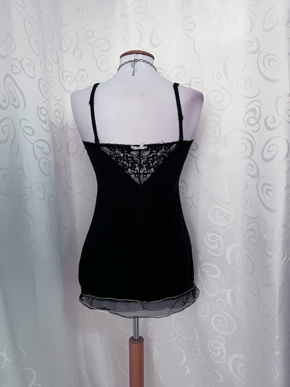Dark coquette cami top🌀🦇