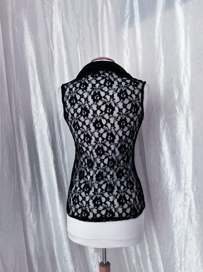 Beautiful alternative lace shirt 🕷️