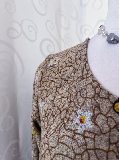 00's Whimsy Twee dress with kittens design🐈😽