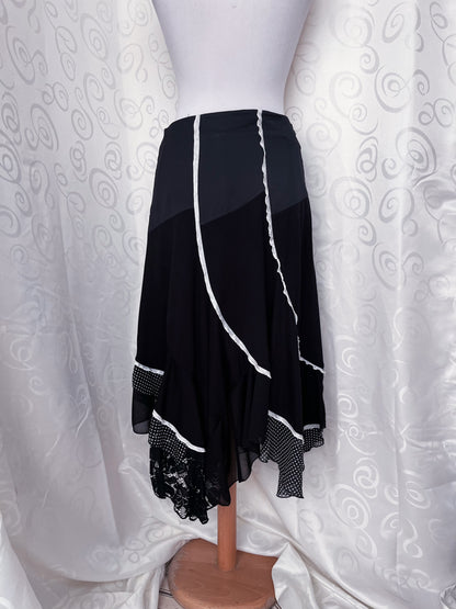 00’s Biba fairy polka asymmetrical skirt 🦋