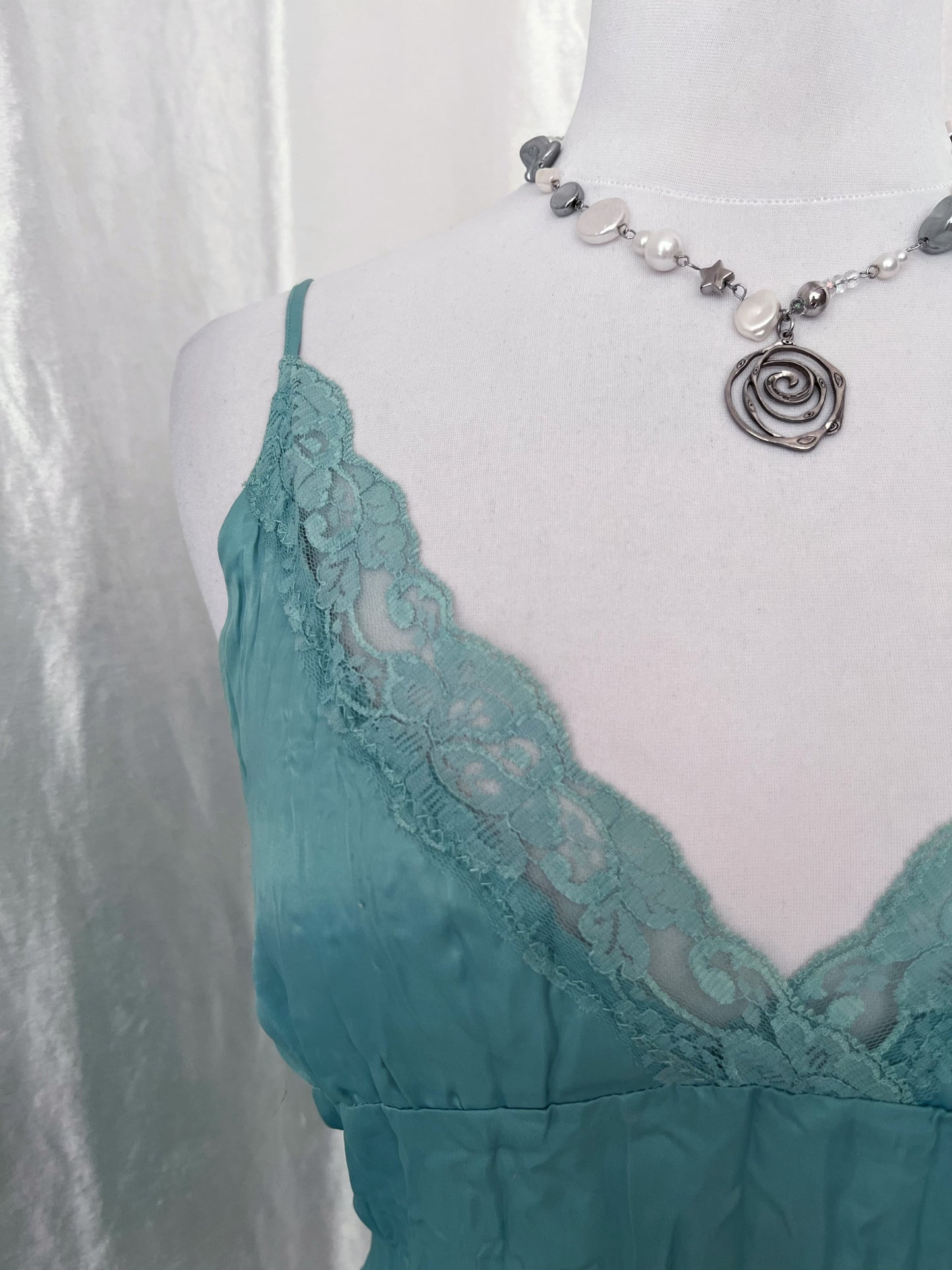 Whimsy fairy turquoise cami top 🧚🏻🧁