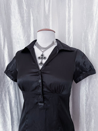 Atmosphere black gothic top 🖤