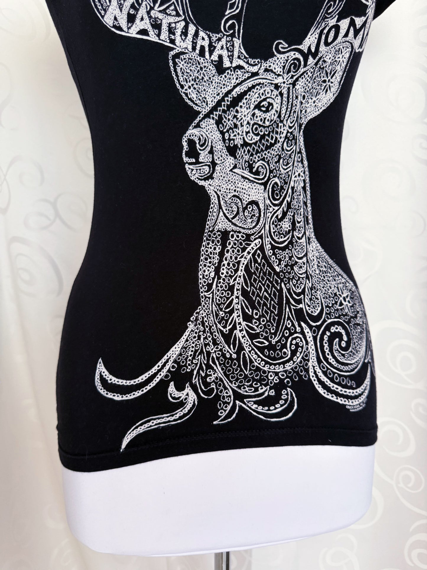 Whimsy deer tee 🦌🌀