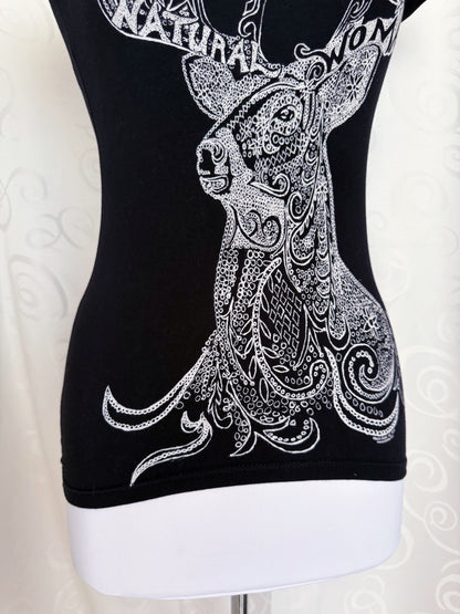 Whimsy deer tee 🦌🌀