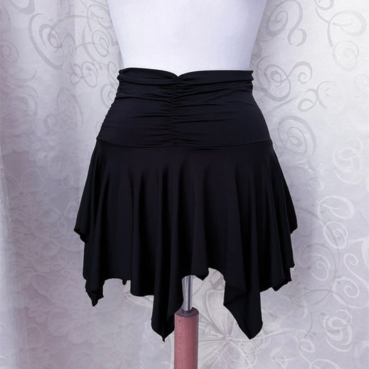 Witchy black asymmetrical skirt 🔮