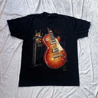 Men’s/Masc cotton Guitar T-Shirt 🎸