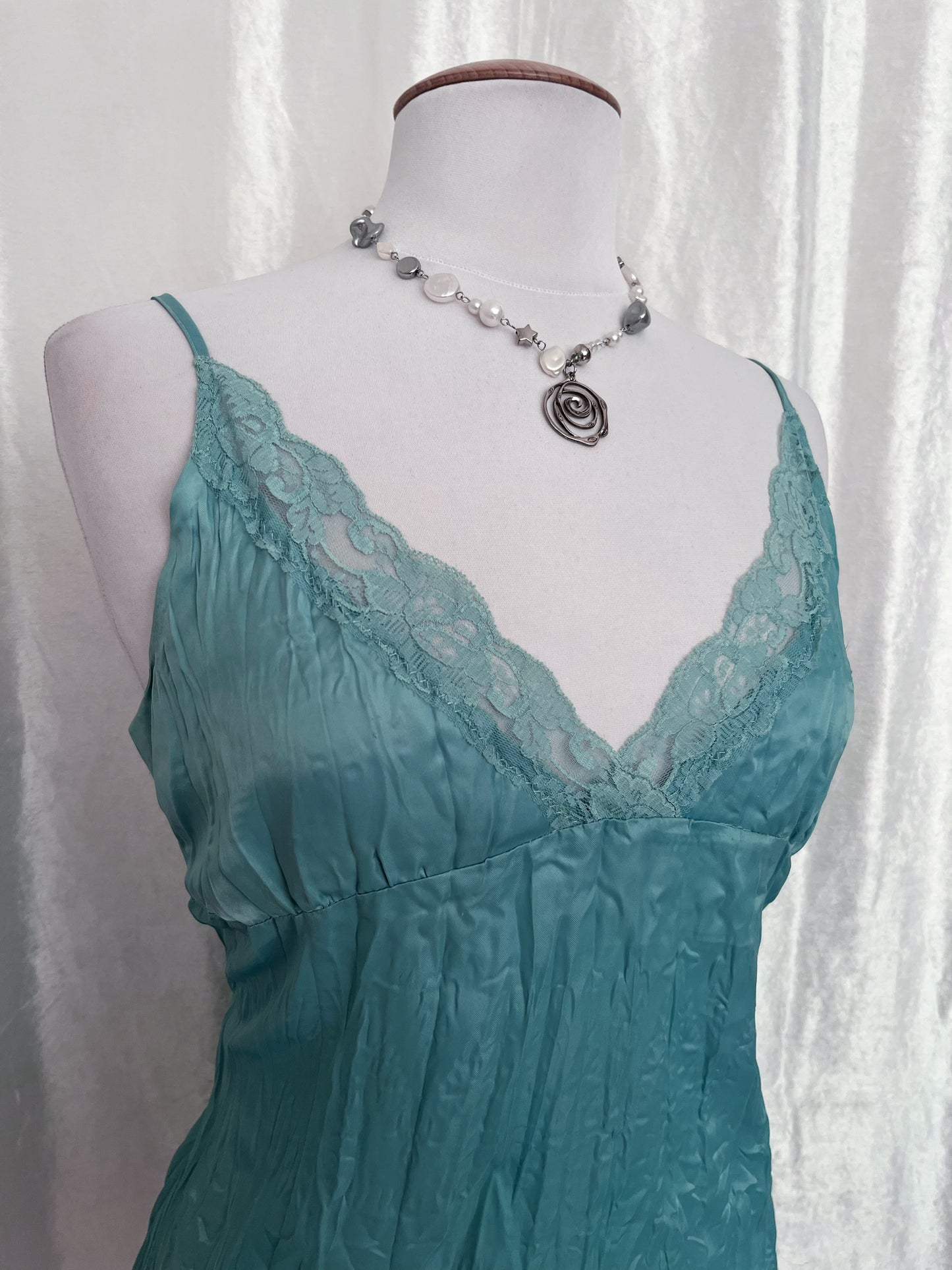 Whimsy fairy turquoise cami top 🧚🏻🧁
