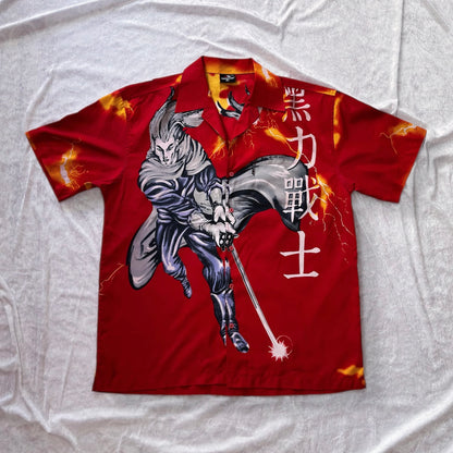 Insane vintage rare Samurai shirt 🍥🗡️