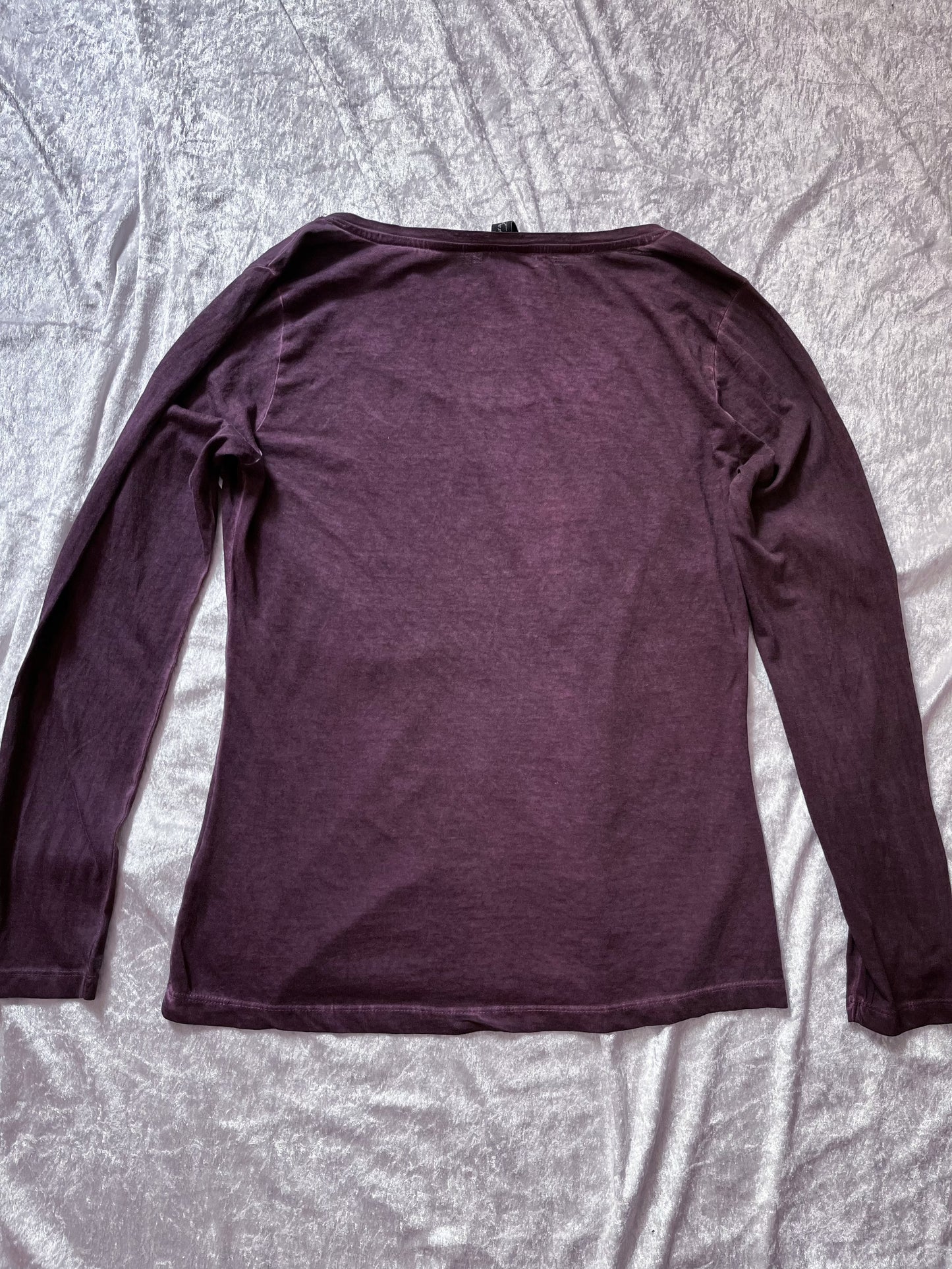 Y2K Whimy & Alt cross longsleeve top
