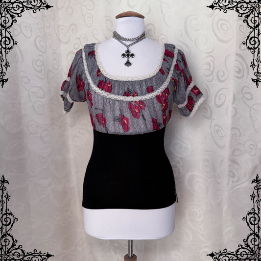 00’s Fornarina coquette top 🍓