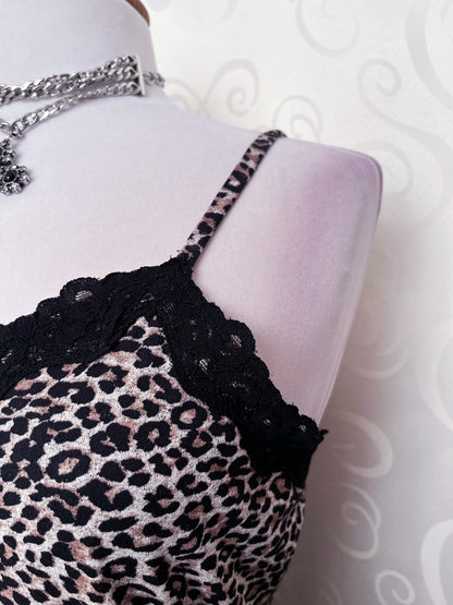 Animal print cami top 🐆