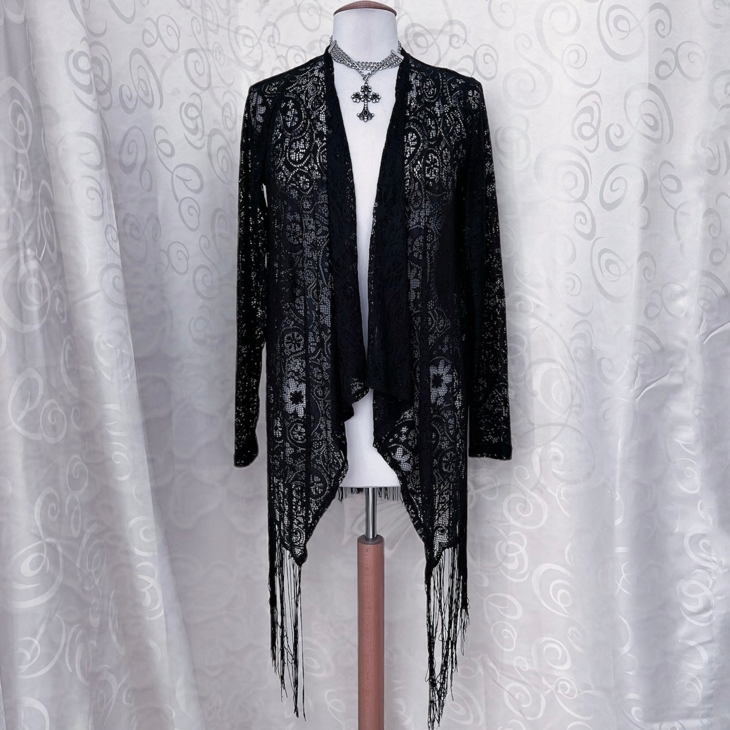 Whimsygoth lacey cardigan🕷️🕸️