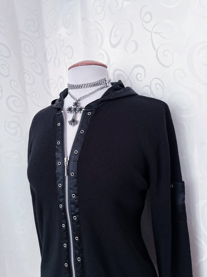 Alt zip-up hooded jacket 🕷️