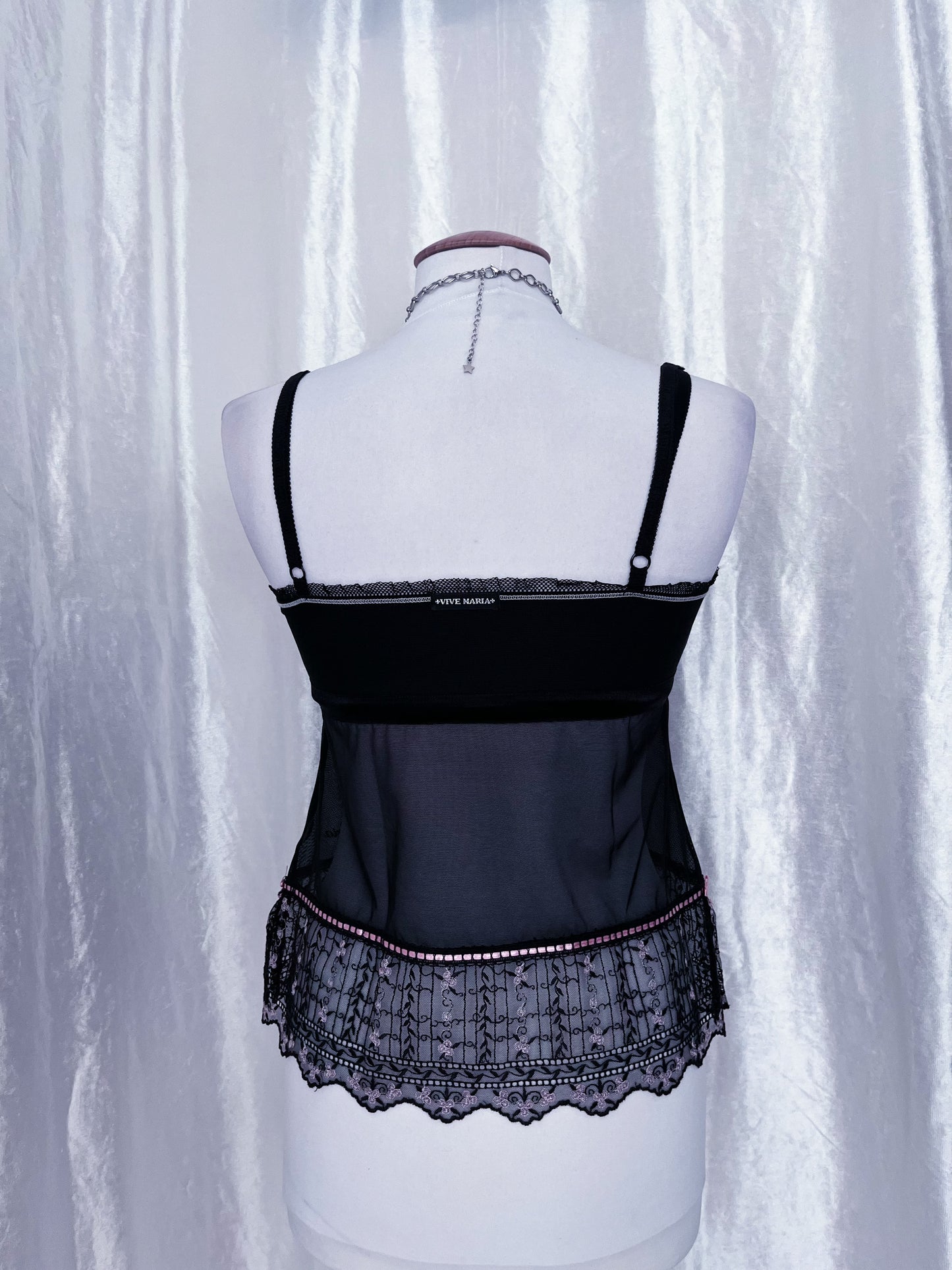 VIVE MARIA rare mesh cami top 🎀