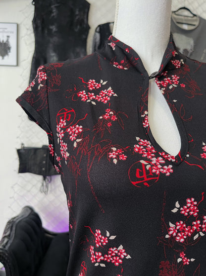 00’s Qipao style asian top 🍥