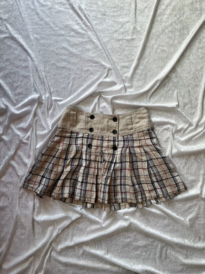 Cute dark academia x coquette linen skirt 📖📓