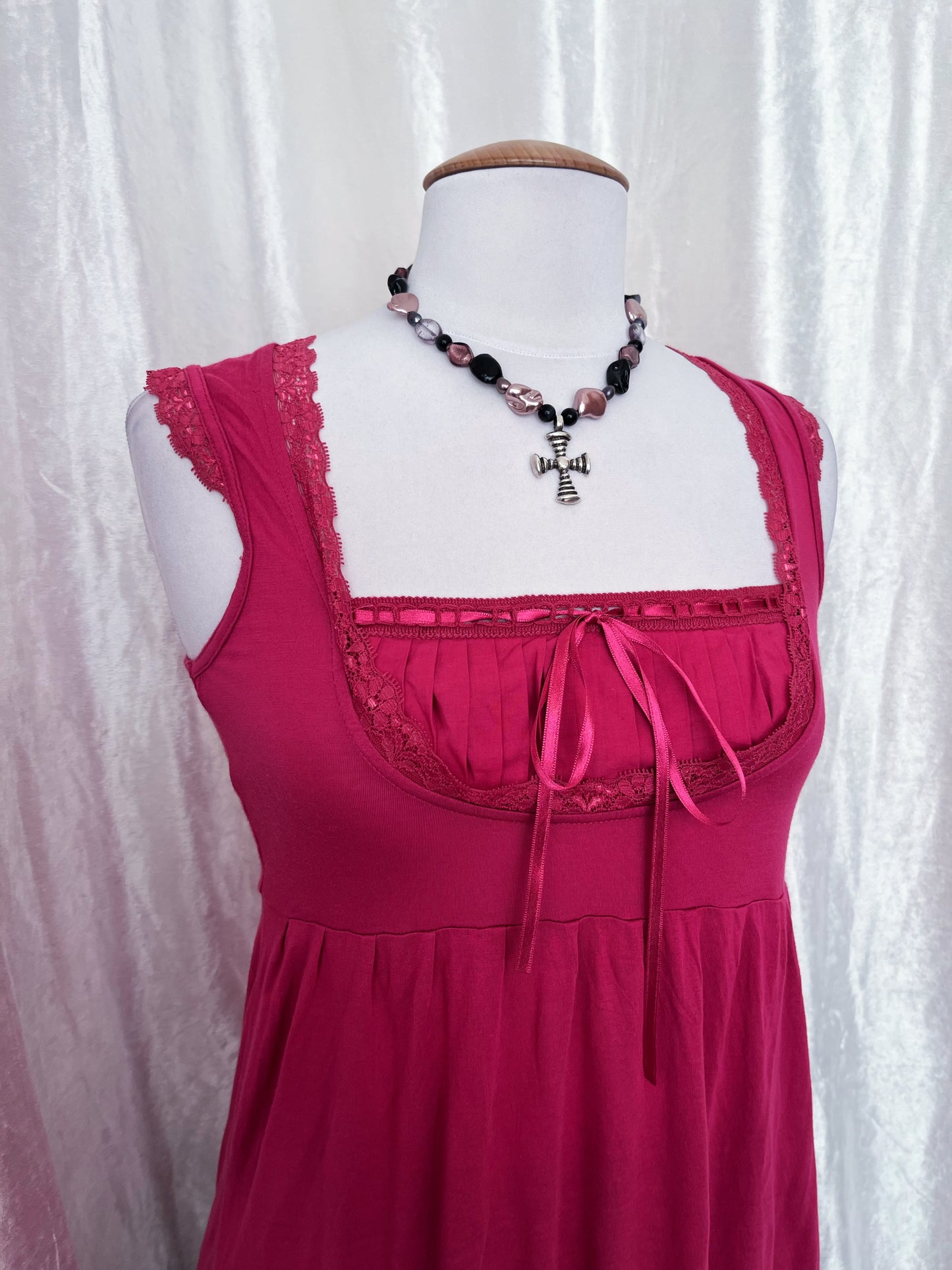 Princess coquette pink top 🎀