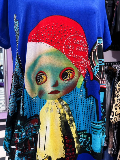 Twee Blythe in Paris oversize tee 🌀