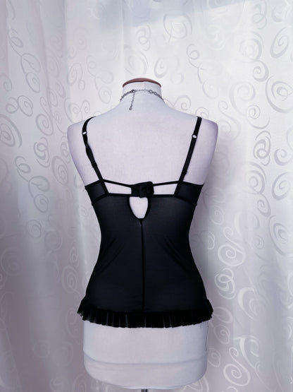 Whimsygoth mesh bustier top 🔮💜