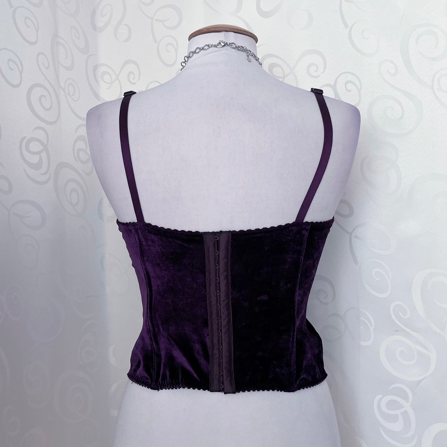 Whimsy velvet purple corset 💜🌀