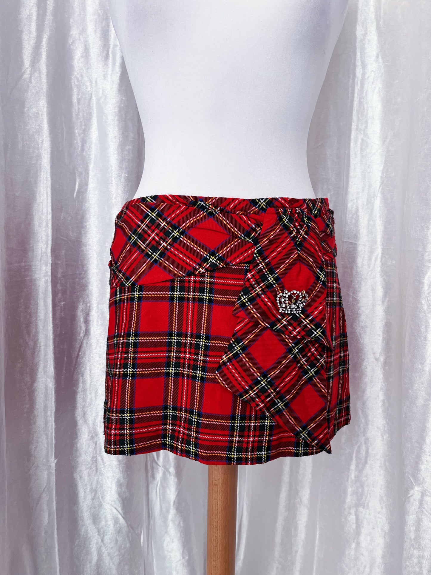 00’s Morgan punk tartan skirt 👑